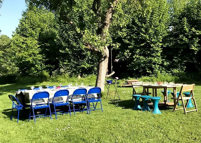 Grande Maison de Famille 15 pers Jardin clos Proche Saint Aubin sur Mer Hébergement de vacances *