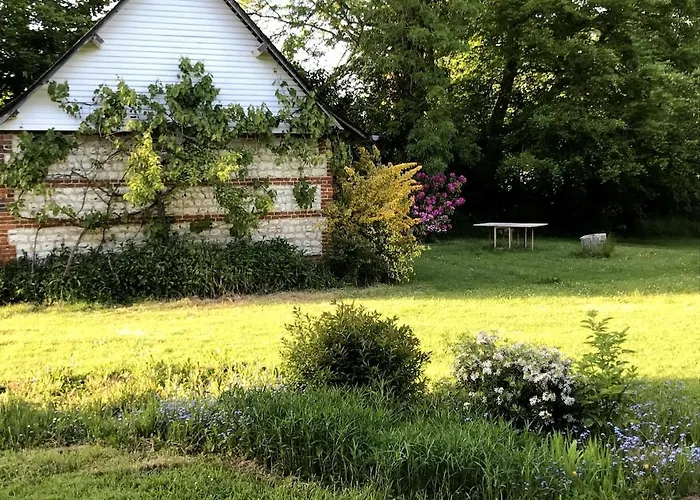 Grande Maison De Famille 15 Pers Jardin Clos Proche Saint Aubin Sur Le Bourg-Dun