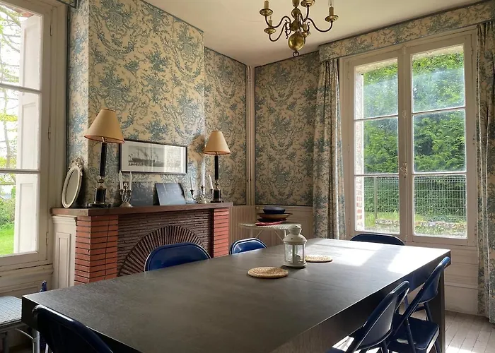 Grande Maison de Famille 15 pers Jardin clos Proche Saint Aubin sur Mer Hébergement de vacances *