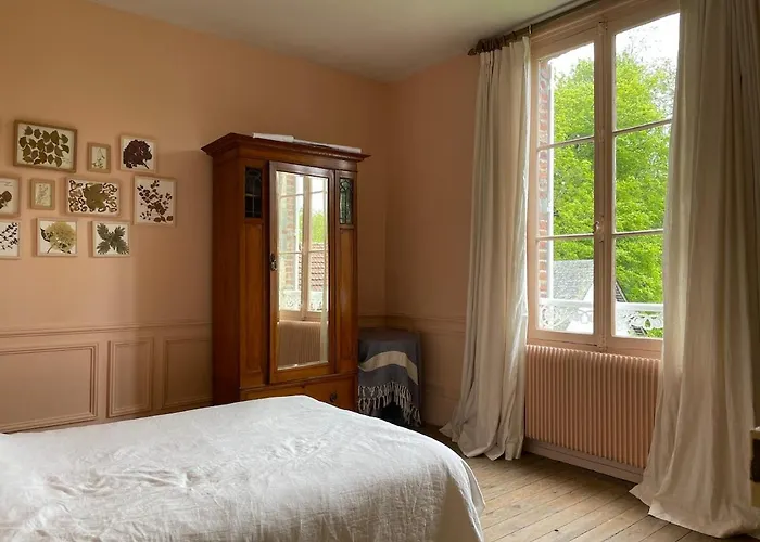 Grande Maison de Famille 15 pers Jardin clos Proche Saint Aubin sur Mer Hébergement de vacances Le Bourg-Dun